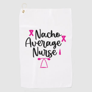Serviette De Golf Infirmière Art Nacho Infirmière moyenne