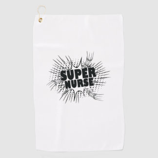 Serviette De Golf Infirmière Cadeau Super Infirmière