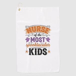 Serviette De Golf Infirmière d'Halloween Spooktacular Enfants Design