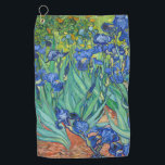 Serviette De Golf Irises par Van Gogh<br><div class="desc">Visitez mon magasin pour un design plus intéressant et plus de choix de couleurs => zazzle.com/iwheels*</div>