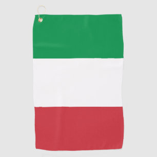Serviette De Golf Italie Drapeau Italien Patriotique
