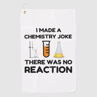 Serviette De Golf J'Ai Fait Une Blague De Chimie