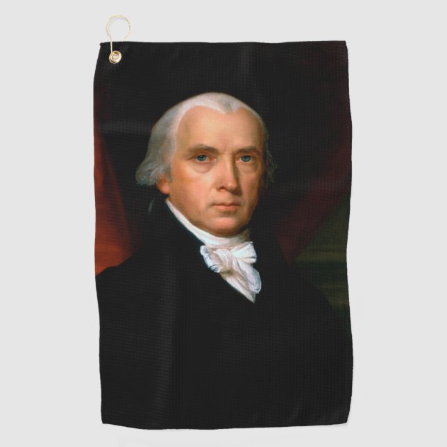 Serviette De Golf James Madison 4e président des États-Unis (Devant)