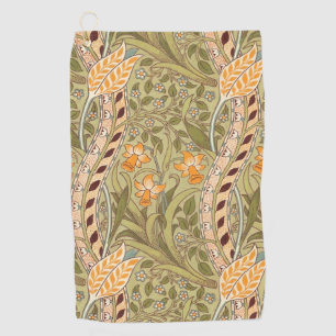 Serviette De Golf Jardin de jonquilles de William Morris Fleur Class
