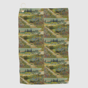 Serviette De Golf Jardin de Van Gogh à Arles Impressionniste Floral