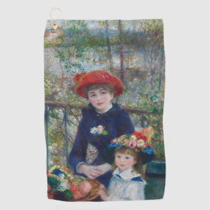 Serviette De Golf Jardin Paysager des Sœurs Renoir dans un Style Cot