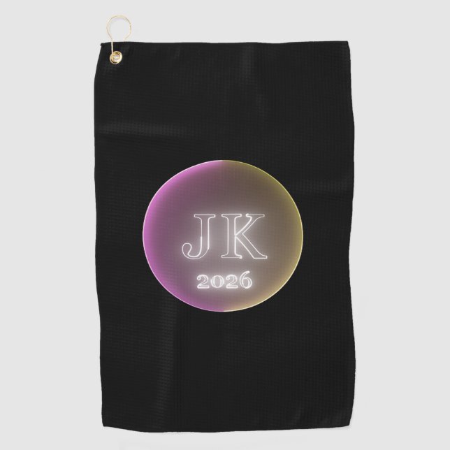 Serviette de golf JK 2026 (Devant)