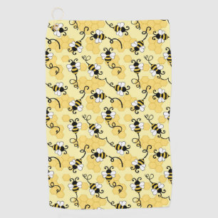 Serviette De Golf Joli petit motif abeilles