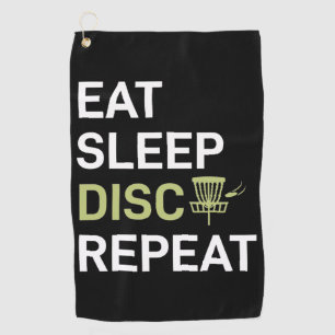 Serviette De Golf Joueur de Disc Golf Manger Dormir Disc Golf Répé