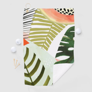 Serviette De Golf Jungle battre la végétation tropicale