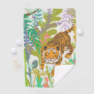 Serviette De Golf Jungle Roar - Tigre