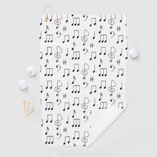 Serviette De Golf Juste noté (En situation)