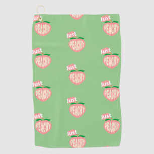 Serviette De Golf Juste Peachy