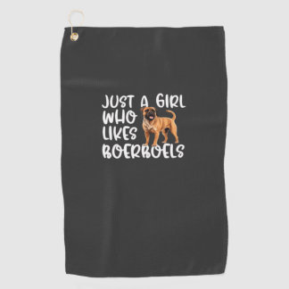 Serviette De Golf Juste une fille qui aime les T-Shirts classiques B