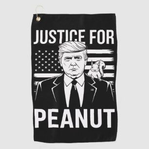 Serviette De Golf Kamala Trump 2024 Élection Je n'ai pas voté pour l