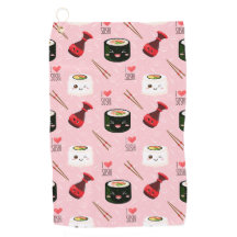 Kawaii Sushi Motif rose clair
