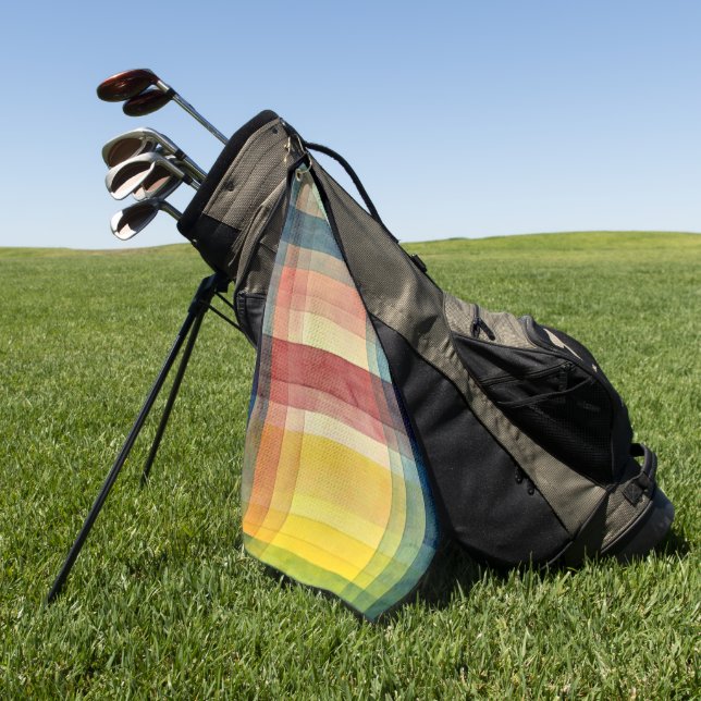 Serviette De Golf Klee - Architecture de la plaine (Vert)