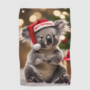 Serviette De Golf "Koala Kris Kringle : Noël en dessous"