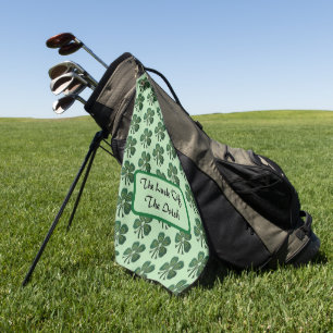 Serviette De Golf La Chance Du Shamrock Vert Irlandais 2025