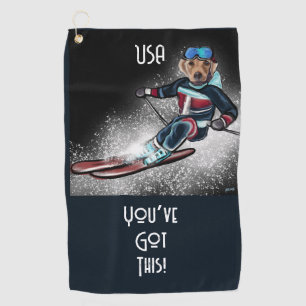 SERVIETTE DE GOLF LABRADOR RETRIEVER
