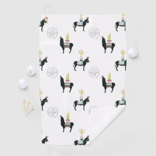 Serviette De Golf Laissez-nous taco au sujet de l'amour
