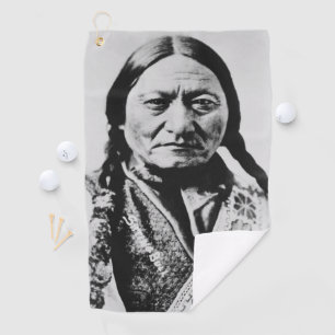Serviette De Golf Lakota Chef Abandon : assis Bull Fort Buford