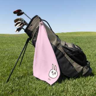 Serviette De Golf Lapin de dessin animé