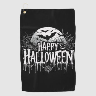 Serviette De Golf L'art d'Halloween vintage