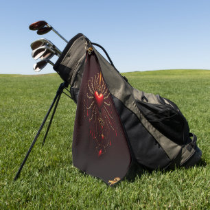 Serviette De Golf Le magnifique art de l'élégance gothique.