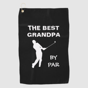 Serviette De Golf Le Meilleur Grand-Père Par Parc Golf Grand-Père Go