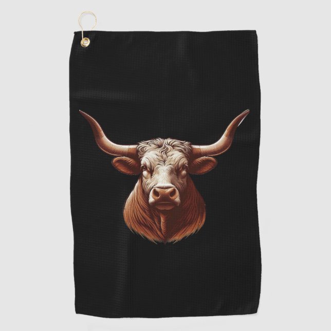 Serviette De Golf Le printemps du Texas (Devant)