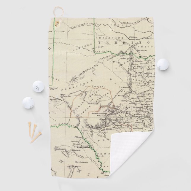 Serviette De Golf Le Texas 2 2 (En situation)