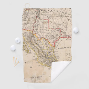 Serviette De Golf Le Texas, Mexique
