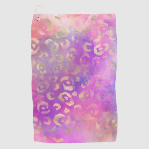 Serviette De Golf Leopard Paint Series Design 11
