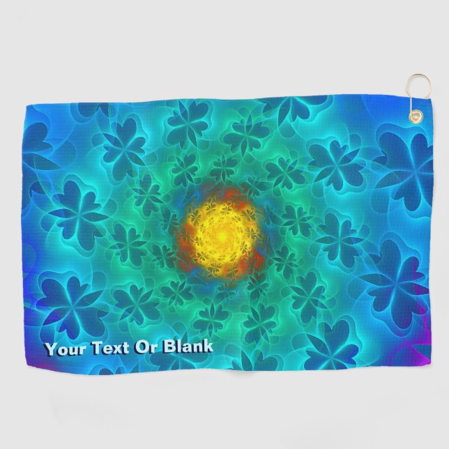 Serviette De Golf Lépidoptères N-spatiaux (Horizontal)