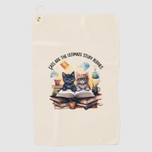 Serviette De Golf Les Chats Sont Les Derniers Étudiants