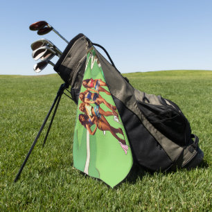 Serviette De Golf Les filles sont devenues sauvages
