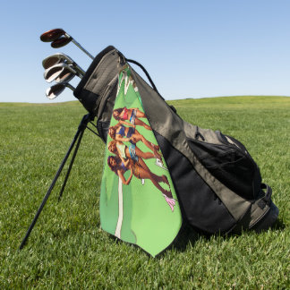 Serviette De Golf Les filles sont devenues sauvages