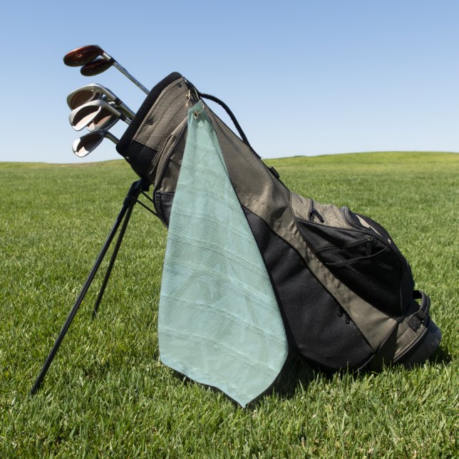 Serviette De Golf Les trois nuances du mouvement vert (Vert)