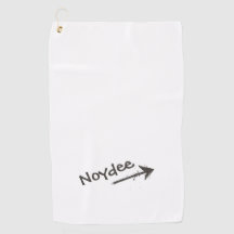 Lettre noire et flèche sur votre
