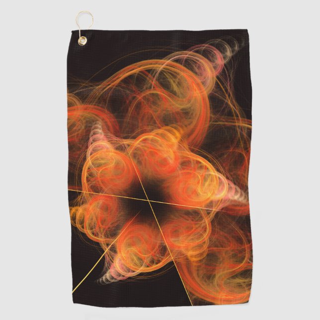 Serviette De Golf Lignhtworks Abstract (Devant)