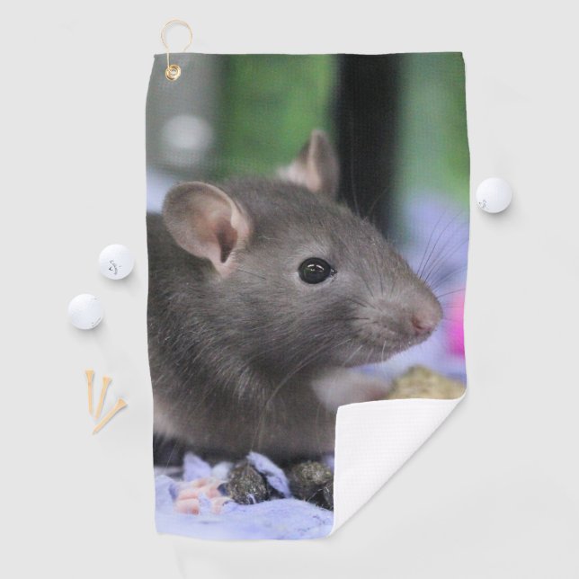Serviette De Golf Lil rat (En situation)