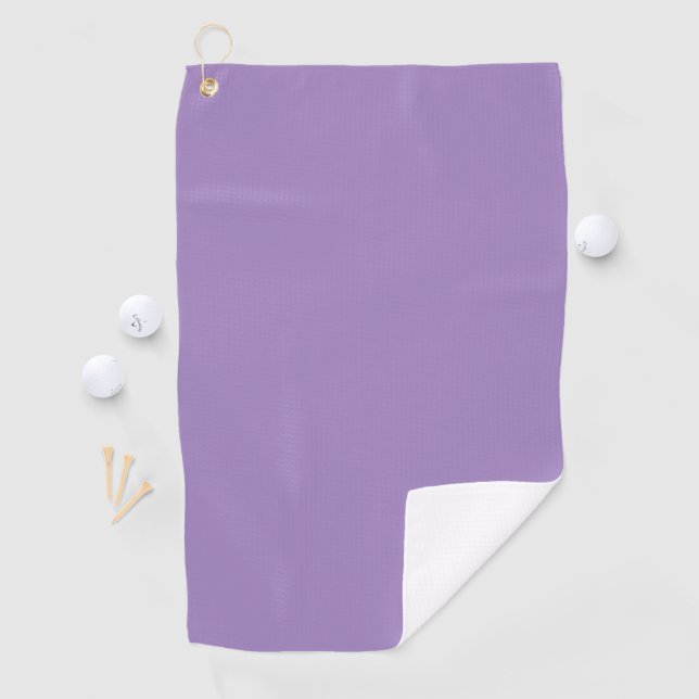 Serviette De Golf Lila Pourpre (En situation)