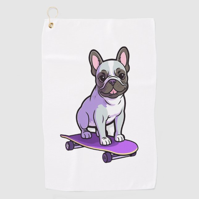 Serviette De Golf Lilac (Devant)