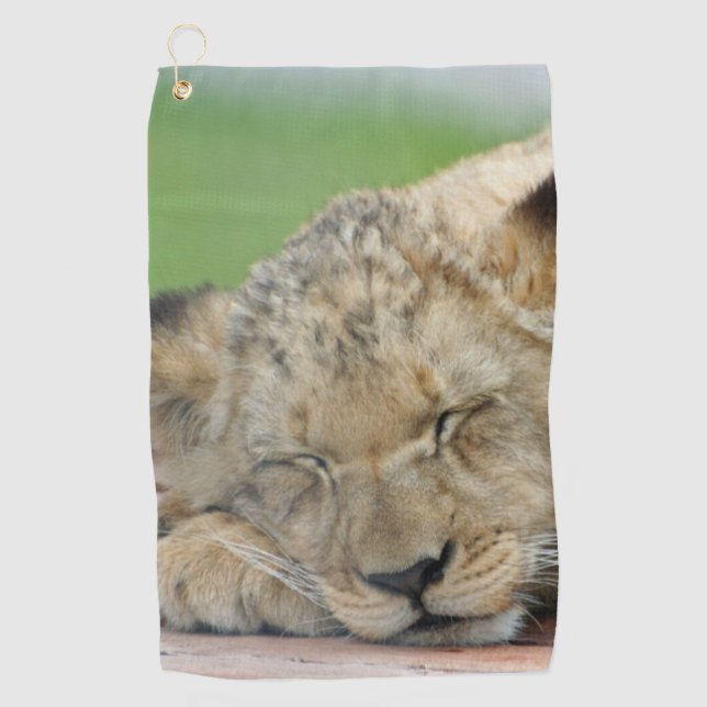 Serviette De Golf Lion 014 (Devant)