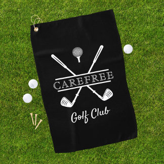 Serviette De Golf Logo du club de golf sur mesure