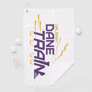 Serviette De Golf Logo du train UAlbany Dane