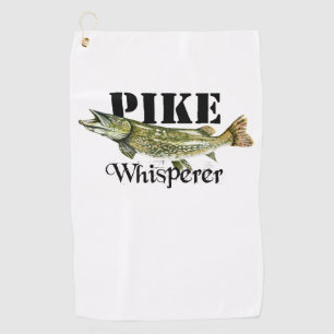 Serviette De Golf Lumière Pike Whisperer