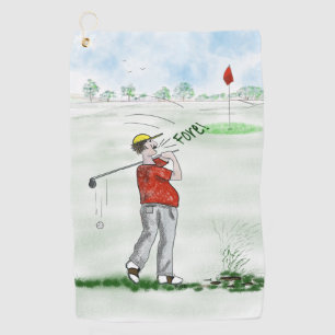 Serviette De Golf M. Golf Towel
