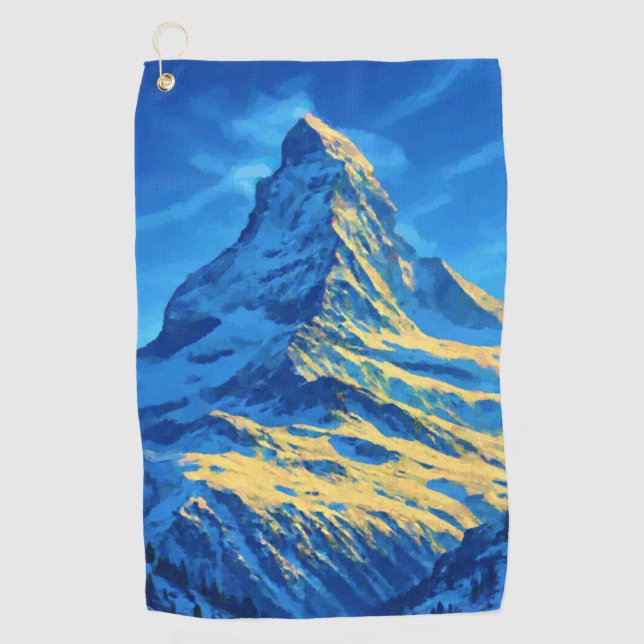 Serviette De Golf Majestic Matterhorn (Devant)
